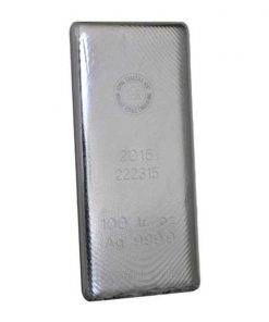 RCM 100 oz Silver Bar