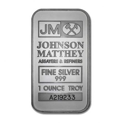 Johnson Matthey 1 oz Silver Bar