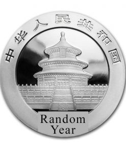 Chinese Silver Panda Random Year