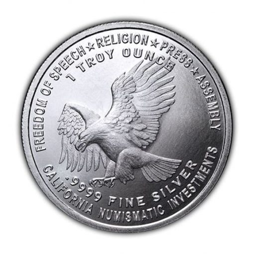 1 oz Silver Round American Freedom