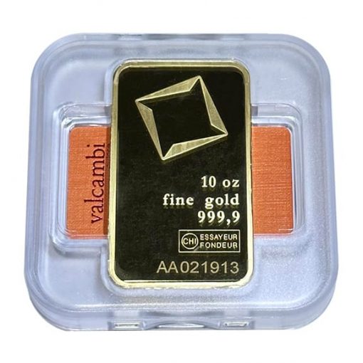 Suisse Valcambi Gold Bar 10 oz